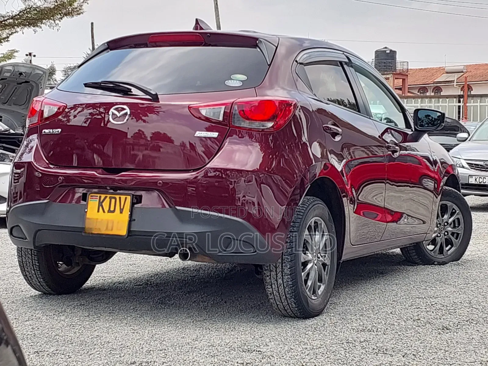 Mazda Demio 2018 Maroon