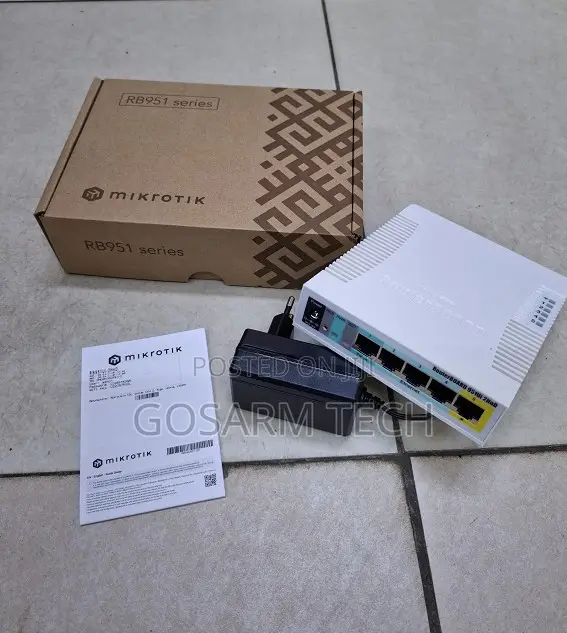 MikroTik RB951Ui-2HnD Wireless Router / Access Point for Home, Office