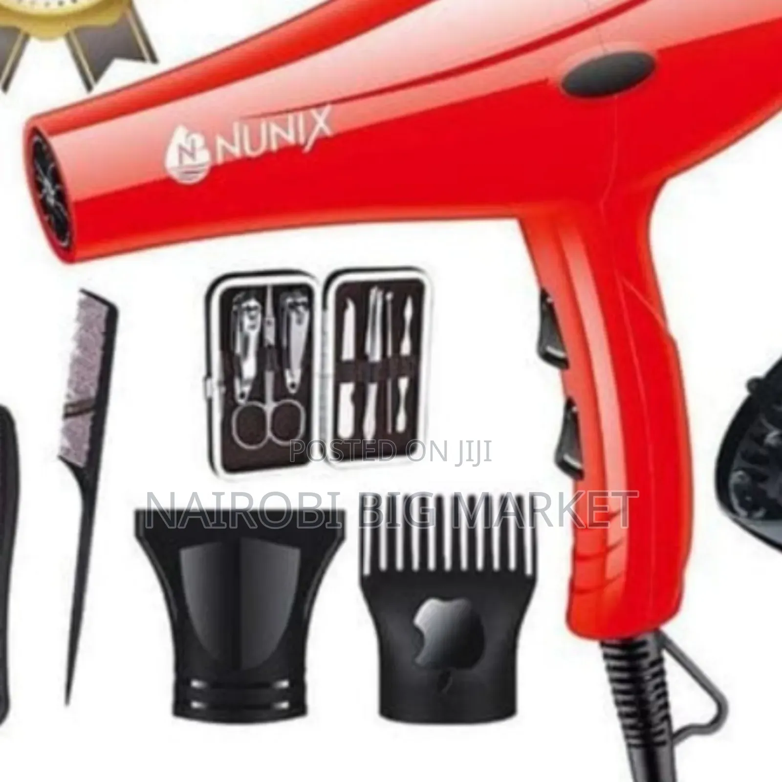 Nunix Blow Dryer With Accessories