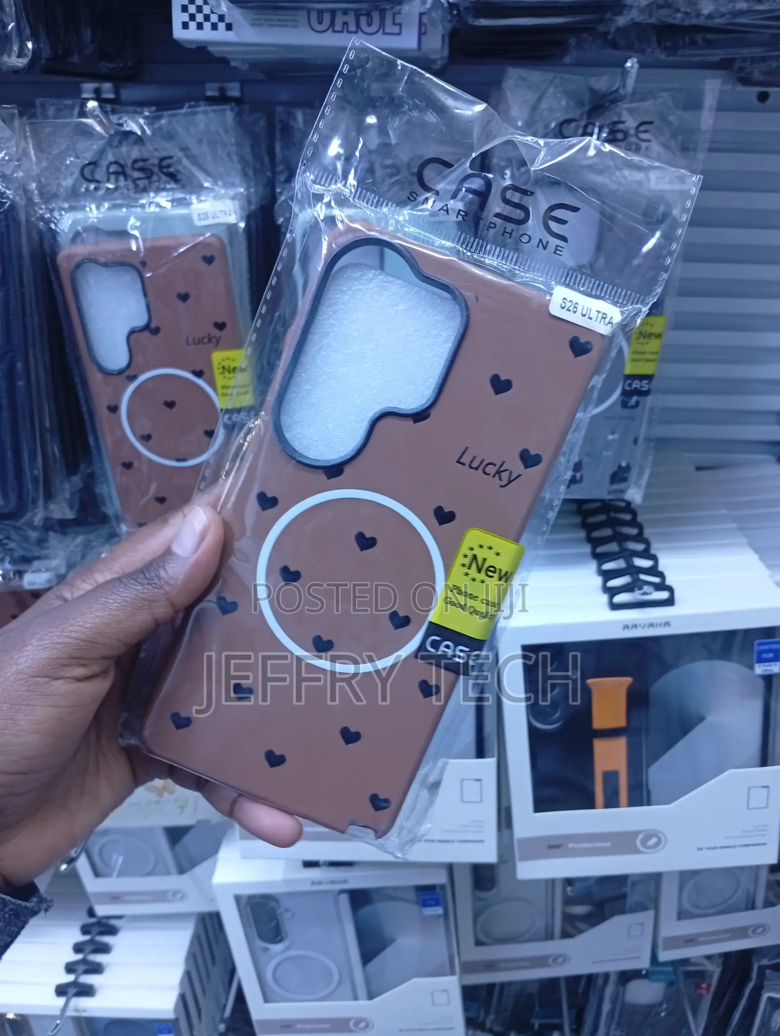 Matte Brown MagSafe Smartphone Protective Cover "S26 ULTRA"