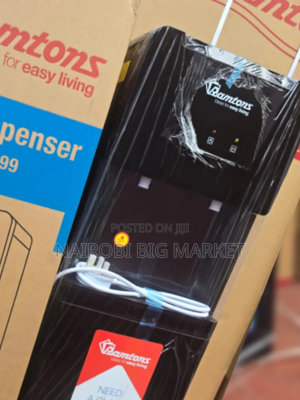 Ramtons Black Hot and Normal Dispenser