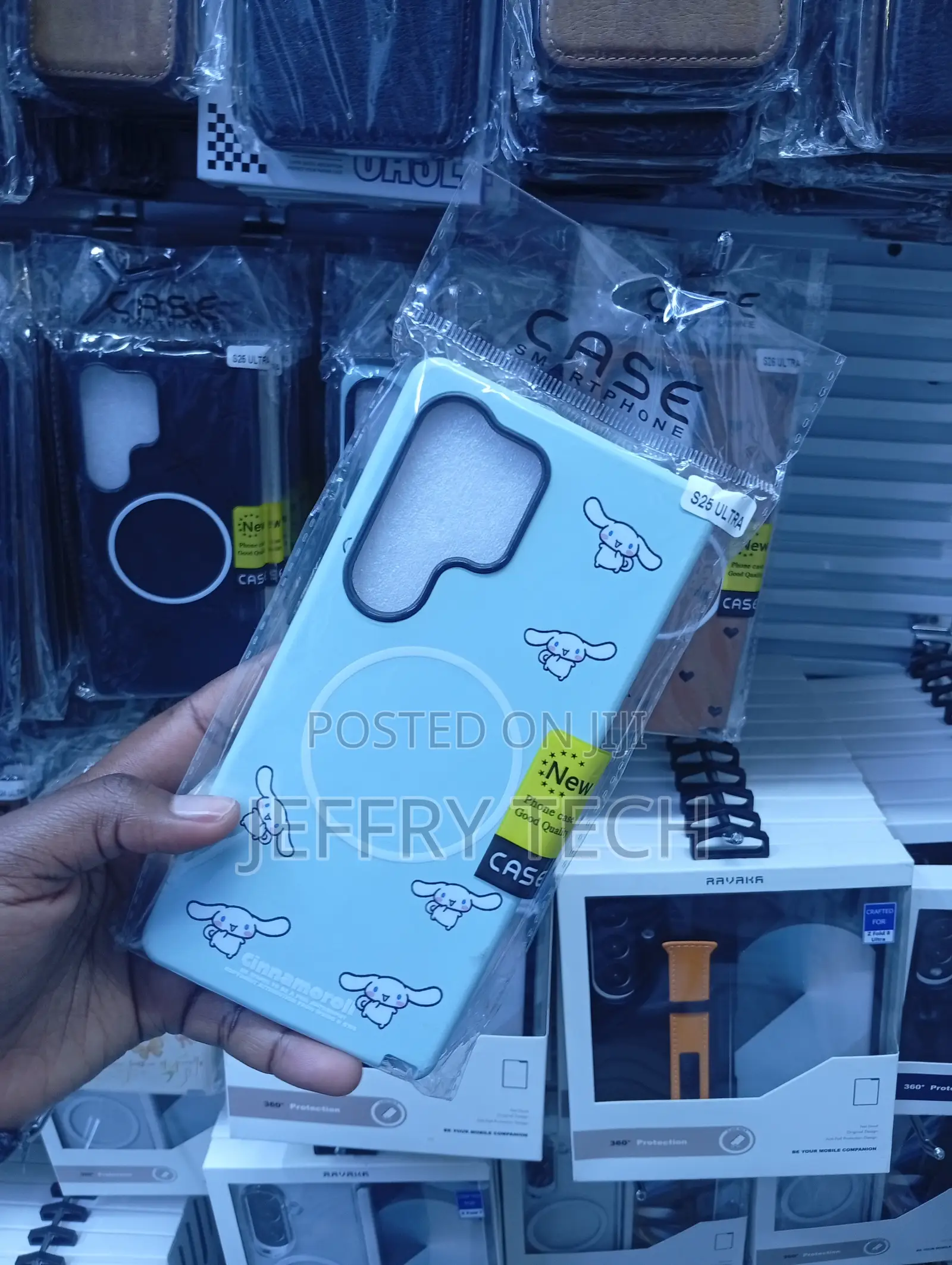 Light Blue Sanrio Cinnamoroll Smartphone Case"S26 Ultra"