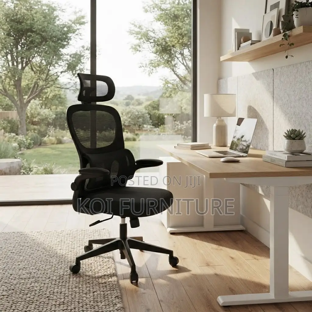 Office Chairs; Fabric Orthopedic Smooth Movement Office Chairs