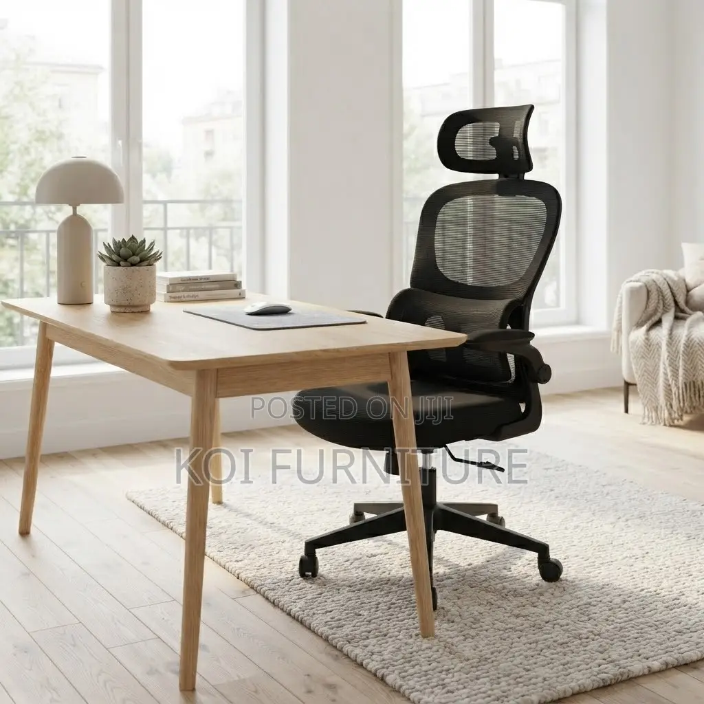 Office Chairs; Fabric Orthopedic Smooth Movement Office Chairs
