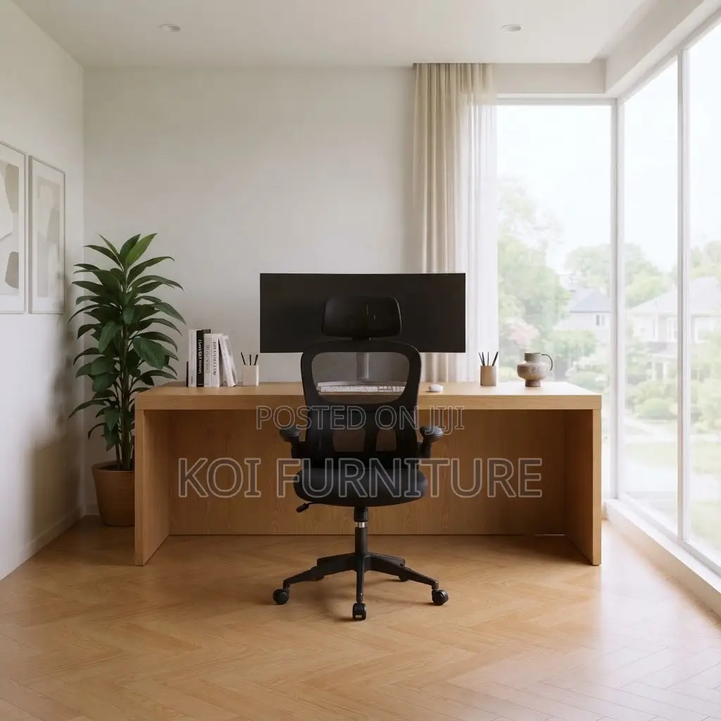 Office Chairs; Fabric Orthopedic Smooth Movement Office Chairs