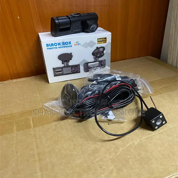 C309 Multi-View 3-Lens 2.7-Inch Touch Screen Car DVR With Night Vision