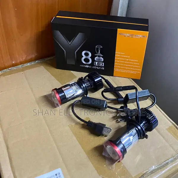 - Y8 H4 30000lm High Low Beam Auto Led Lights H4 Projector