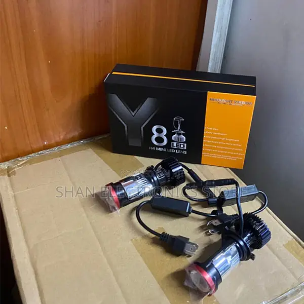 - Y8 H4 30000lm High Low Beam Auto Led Lights H4 Projector