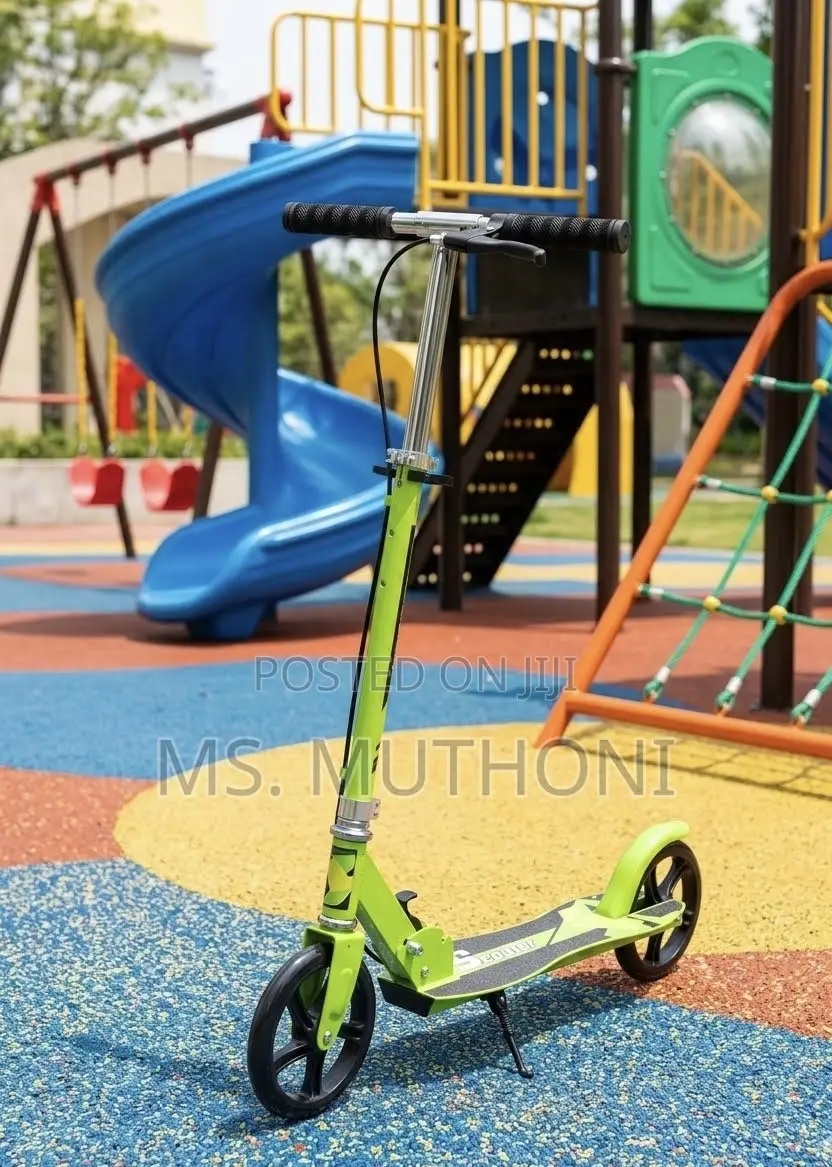 Teens-Adults Built-in Handbrake Scooter