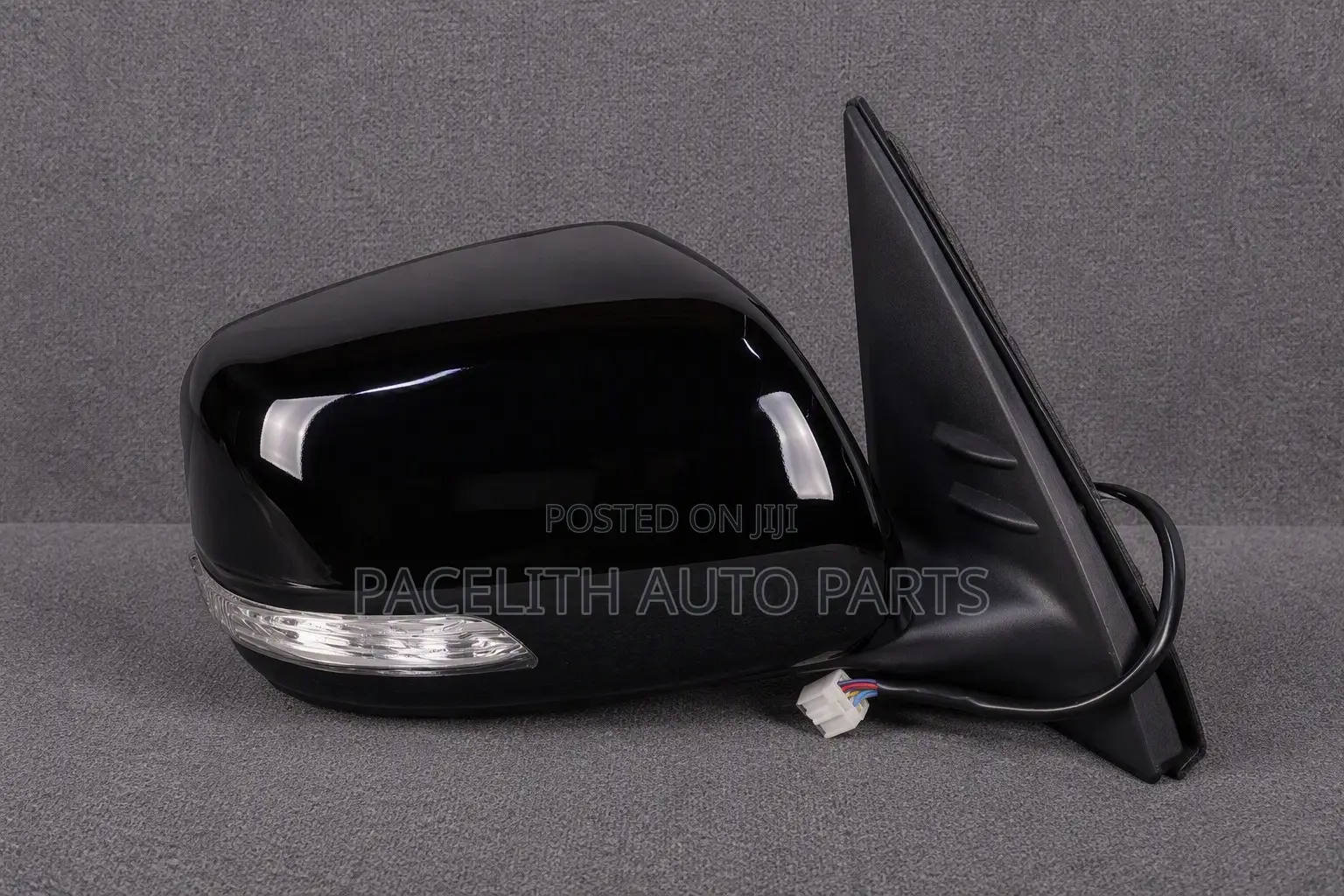 Side Mirror Toyota Land Cruiser Prado 150 2014 - 2017 W/Led Black