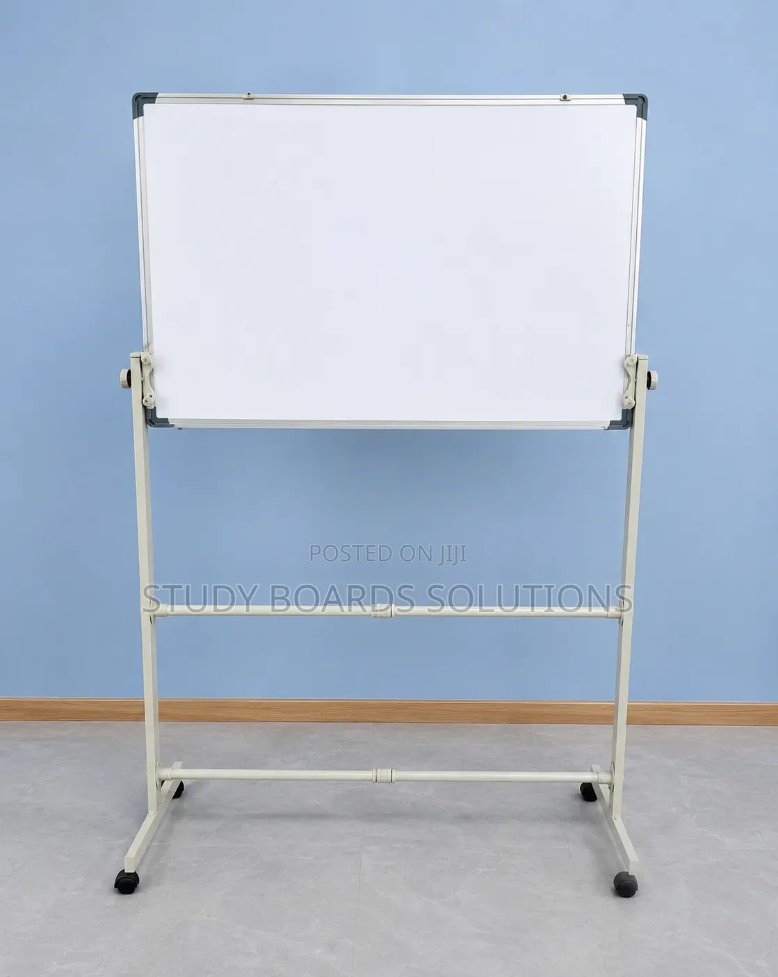 90cm×60cm Whiteboard With Portable Wheeled Stand–Present With Ease