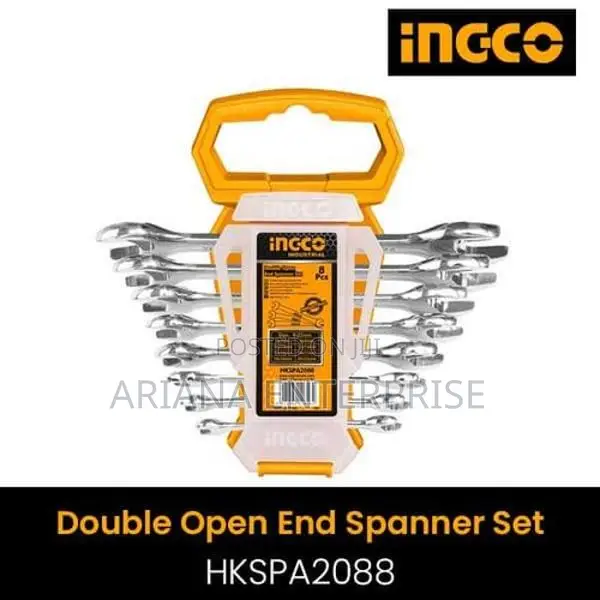 Ingco Double Open End Spanner Set