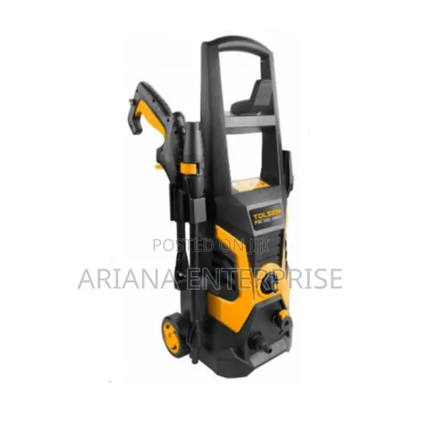TOLSEN HIGH PRESSURE WASHER 1800WATTS AND 1885PSI Yellow