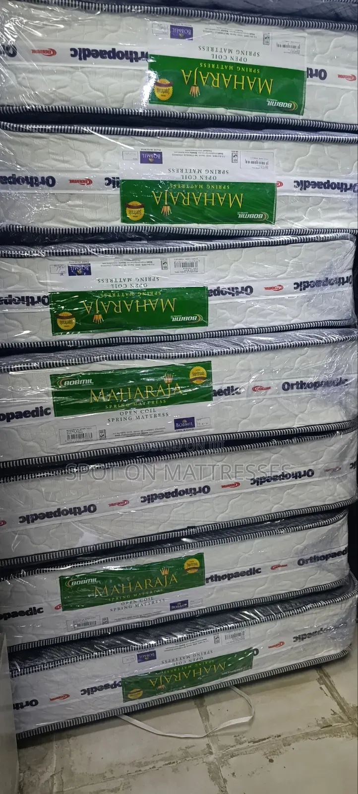 Enjoy Free Delivery! 4x6 Bobmil Orthopedic Spring Mattresses.