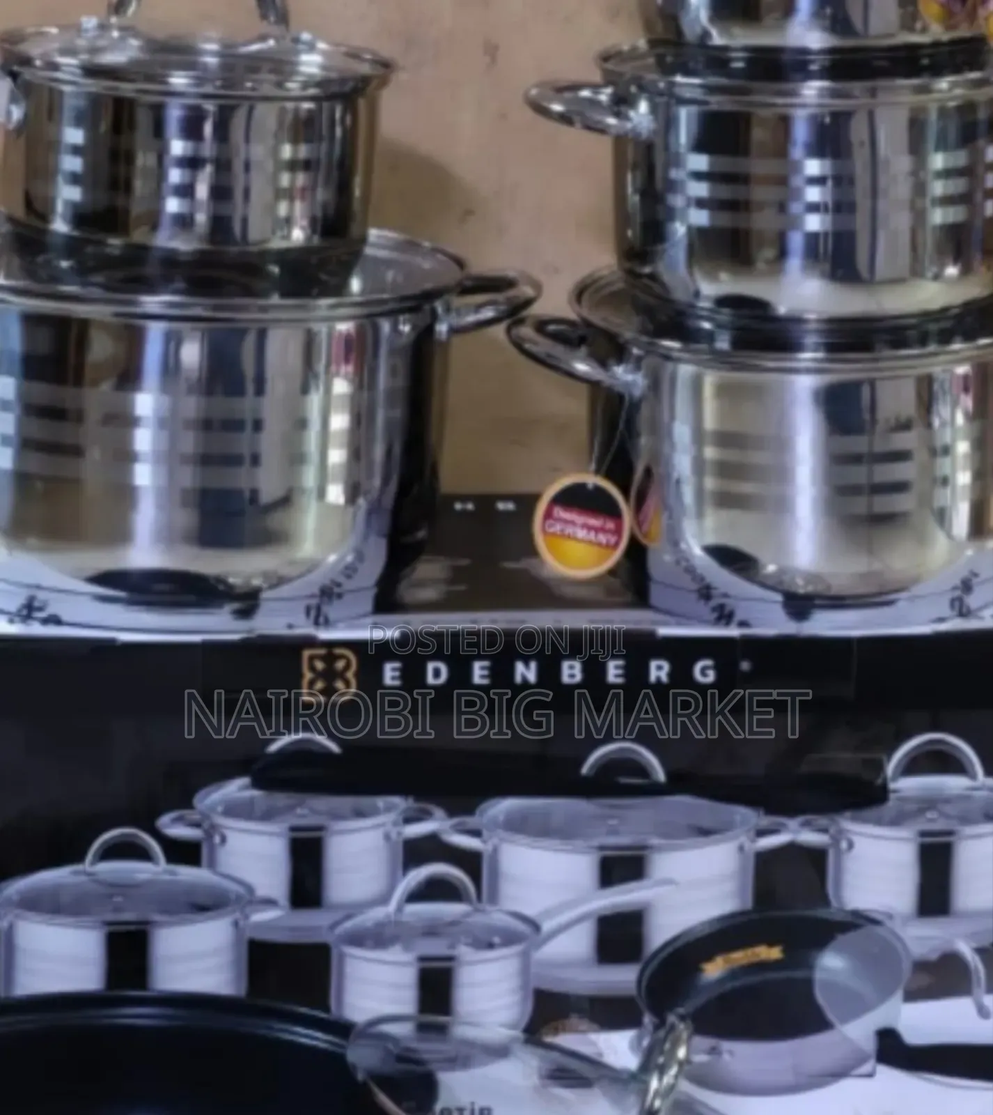 12pcs Edenburg Cookware Set
