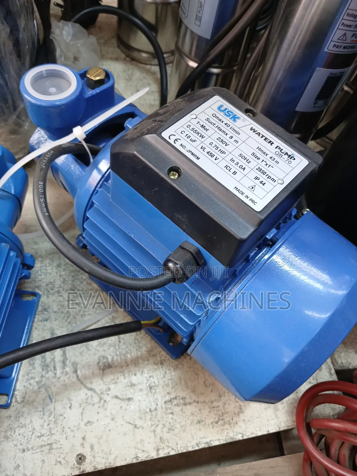 0.75HP Peripheral Water Pump