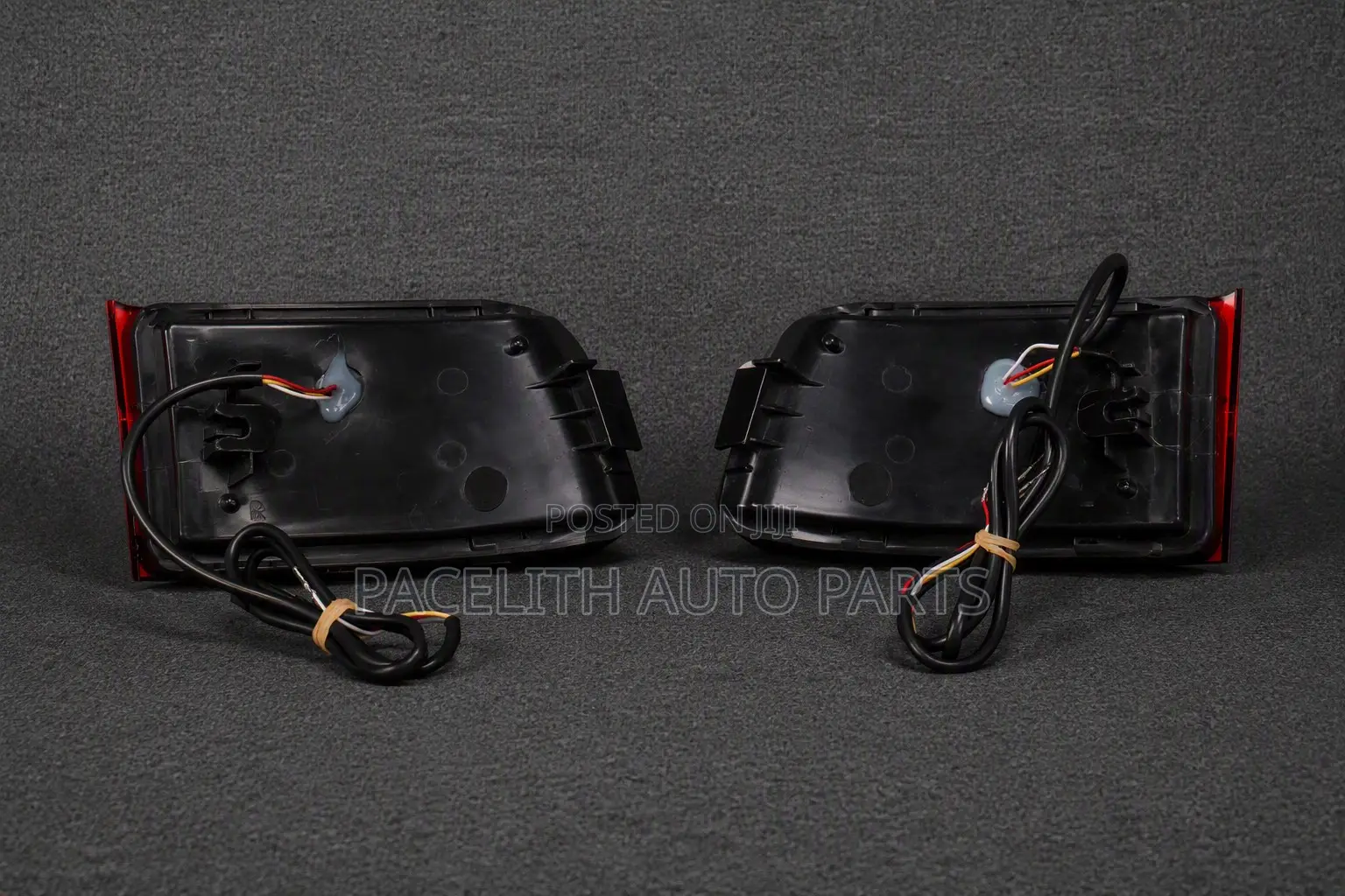 Rear Bumper Reflector Set Toyota Land Cruiser Prado 150 2019 With Led
