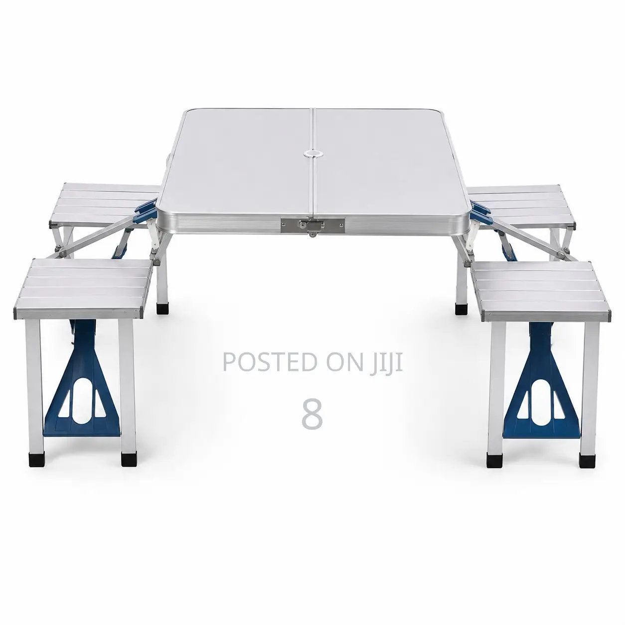 Foldable Camping Table With 4 Stools