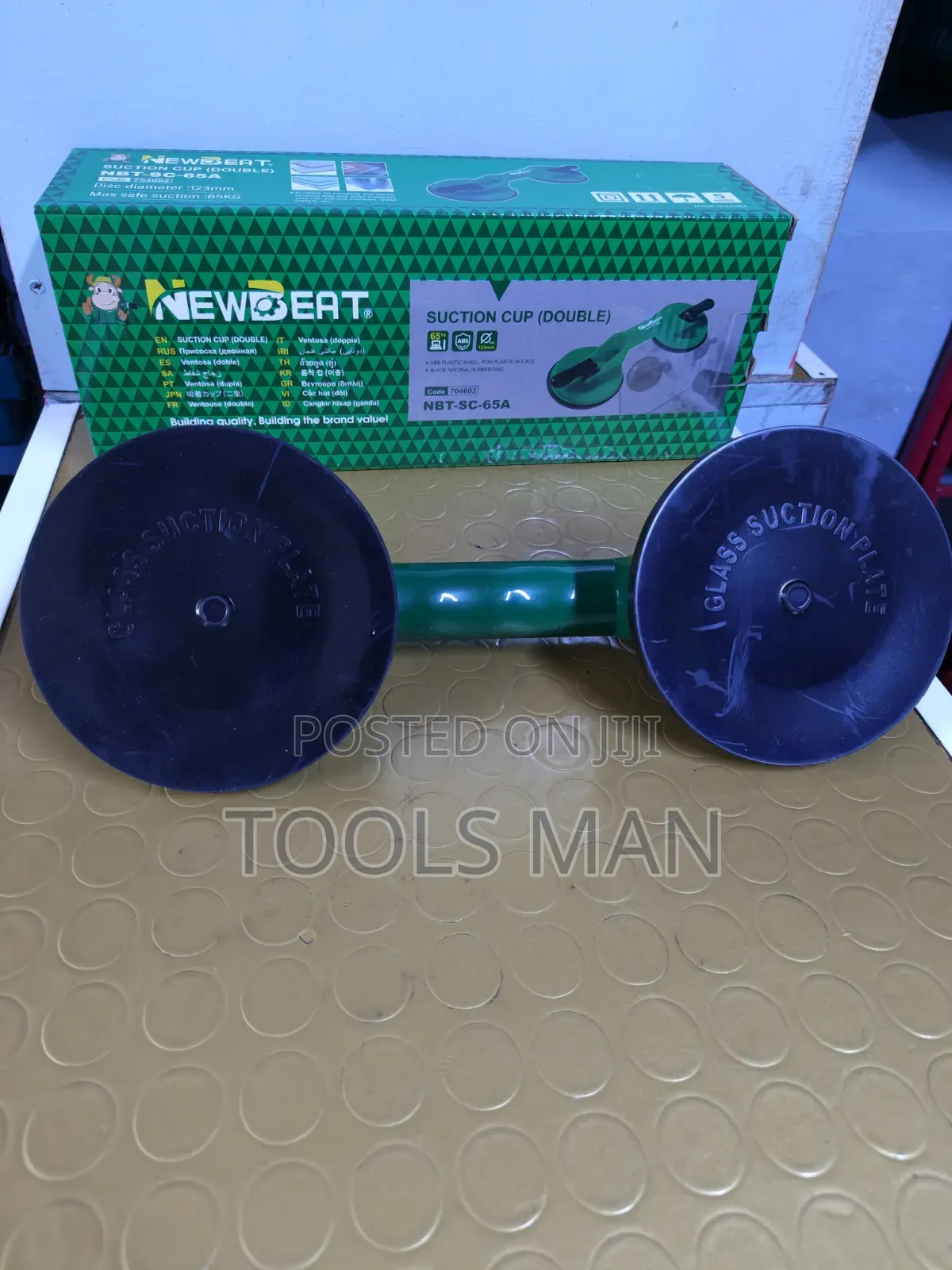 Double Suction Cup.Newbeat NBT-SC-65A 65 Kg