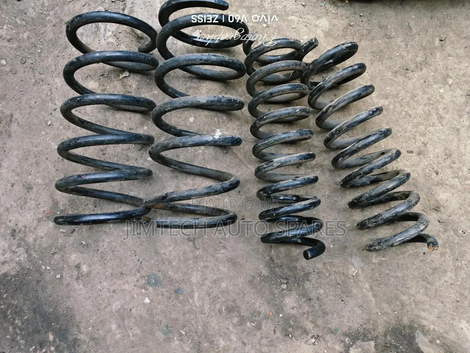 Toyota Vellfire Front and Rear Heavy Duty Coil Spring