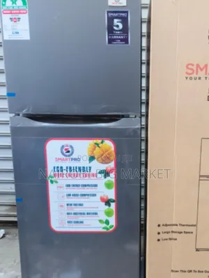 Smartpro Double Door Fridge 138l