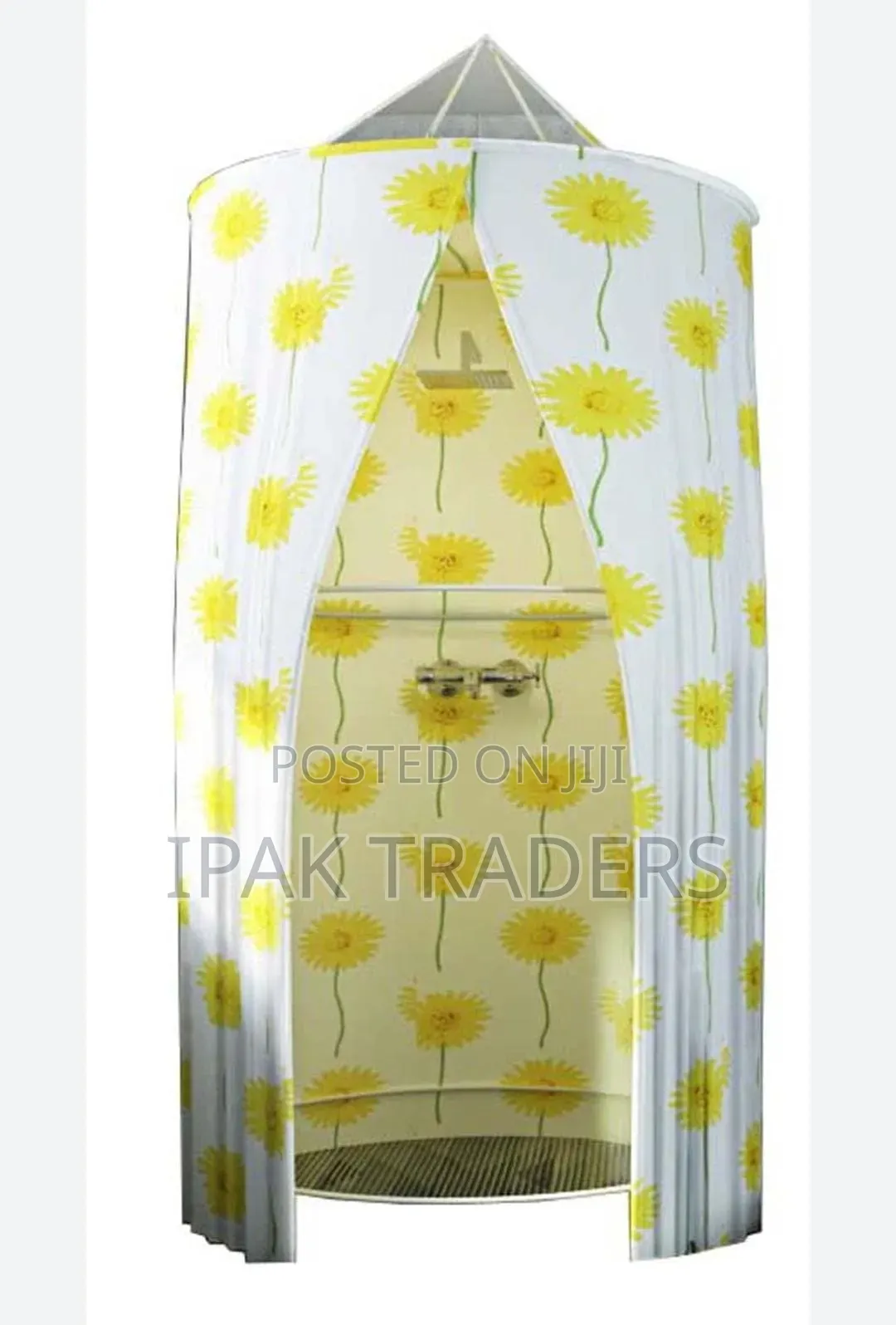 *Portable Foldable Round Waterproof Fabric Shower Cubicle