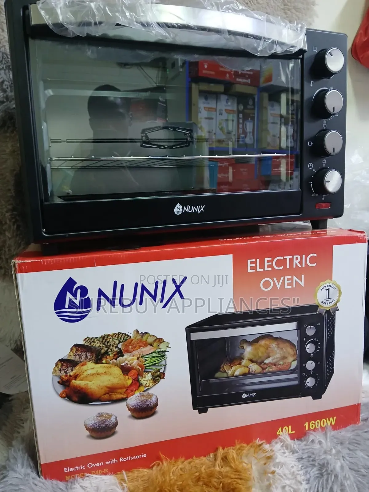 40 LTRS Electric Oven 1600 Watts