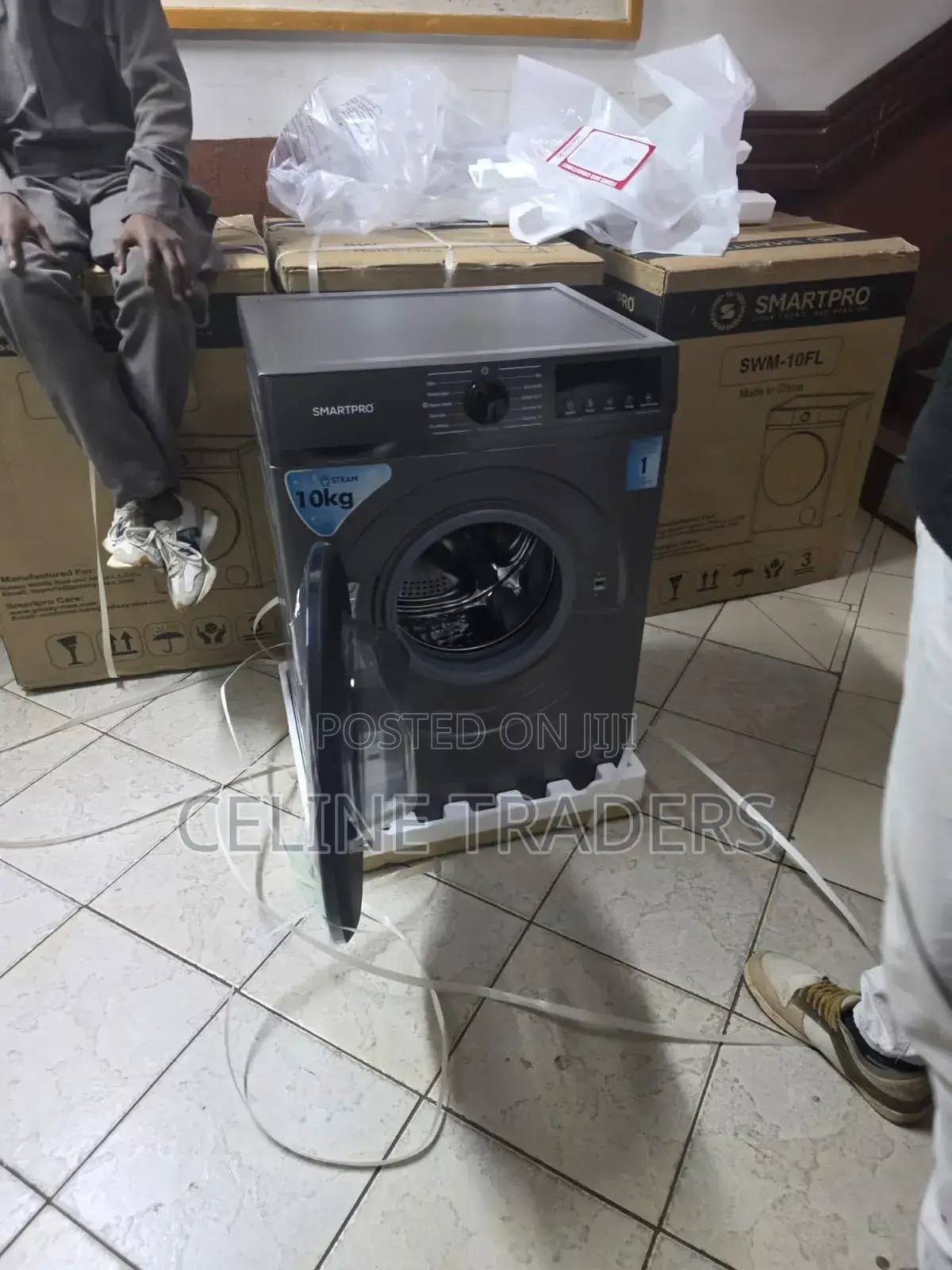 Smart Pro 10KG Fully Automatic Front Load Washing Machine