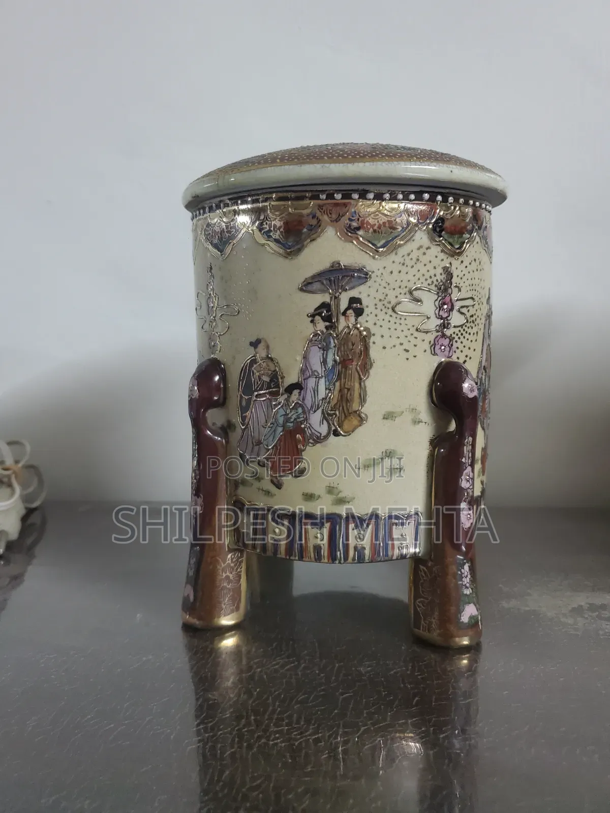 Japanese Storage Ceramic Cointainer