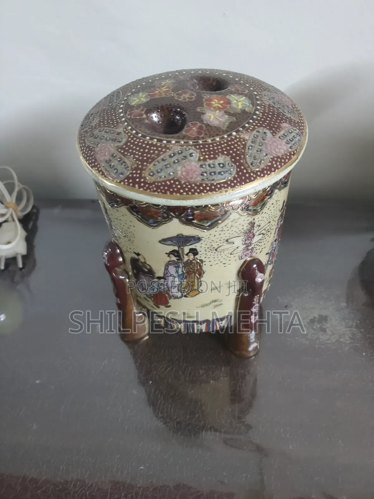 Japanese Storage Ceramic Cointainer
