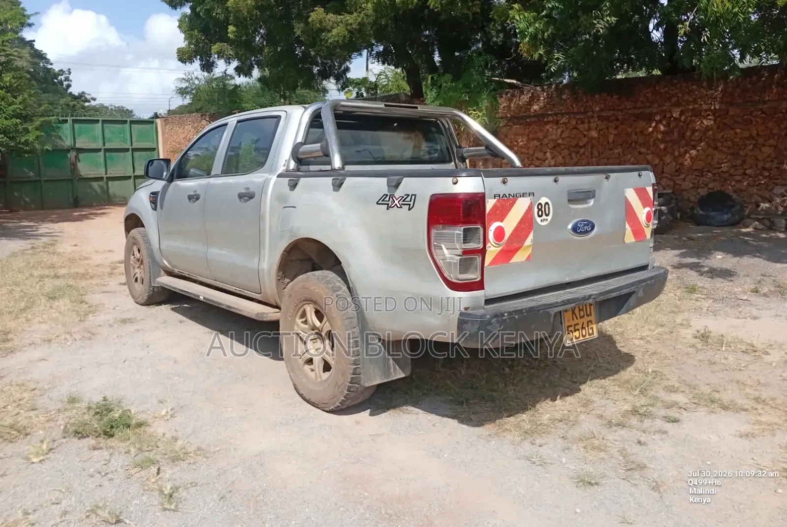 Ford Ranger Wildtrak 2012 Silver
