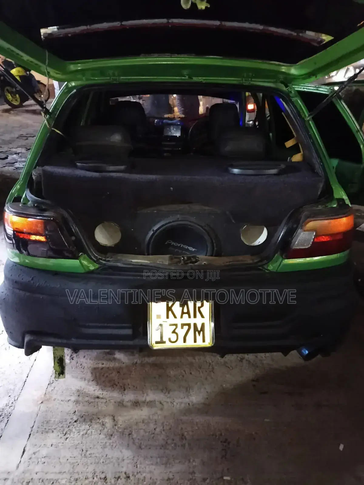 Toyota Starlet 1998 Green