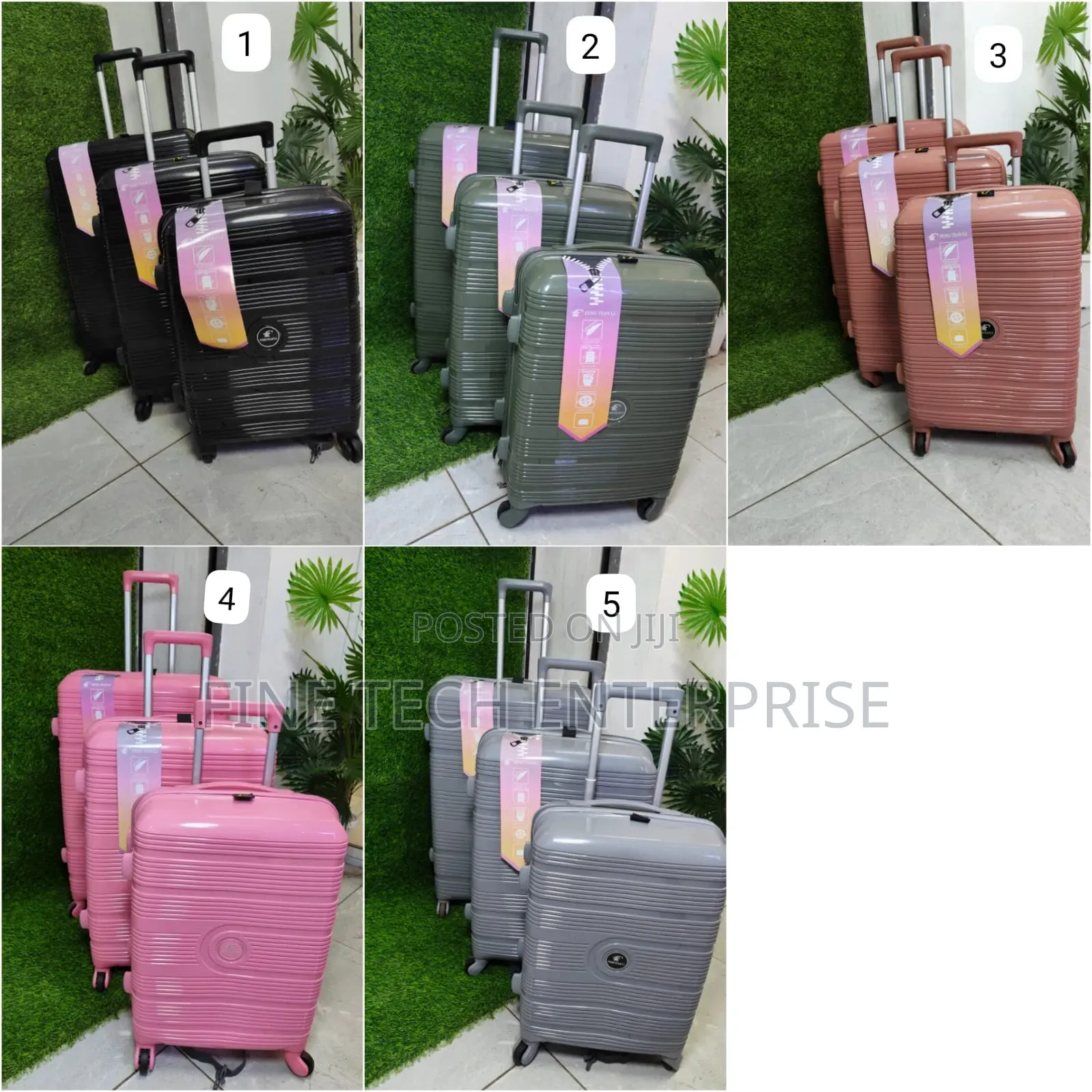 Unbreakable Rubber Suitcase Pp