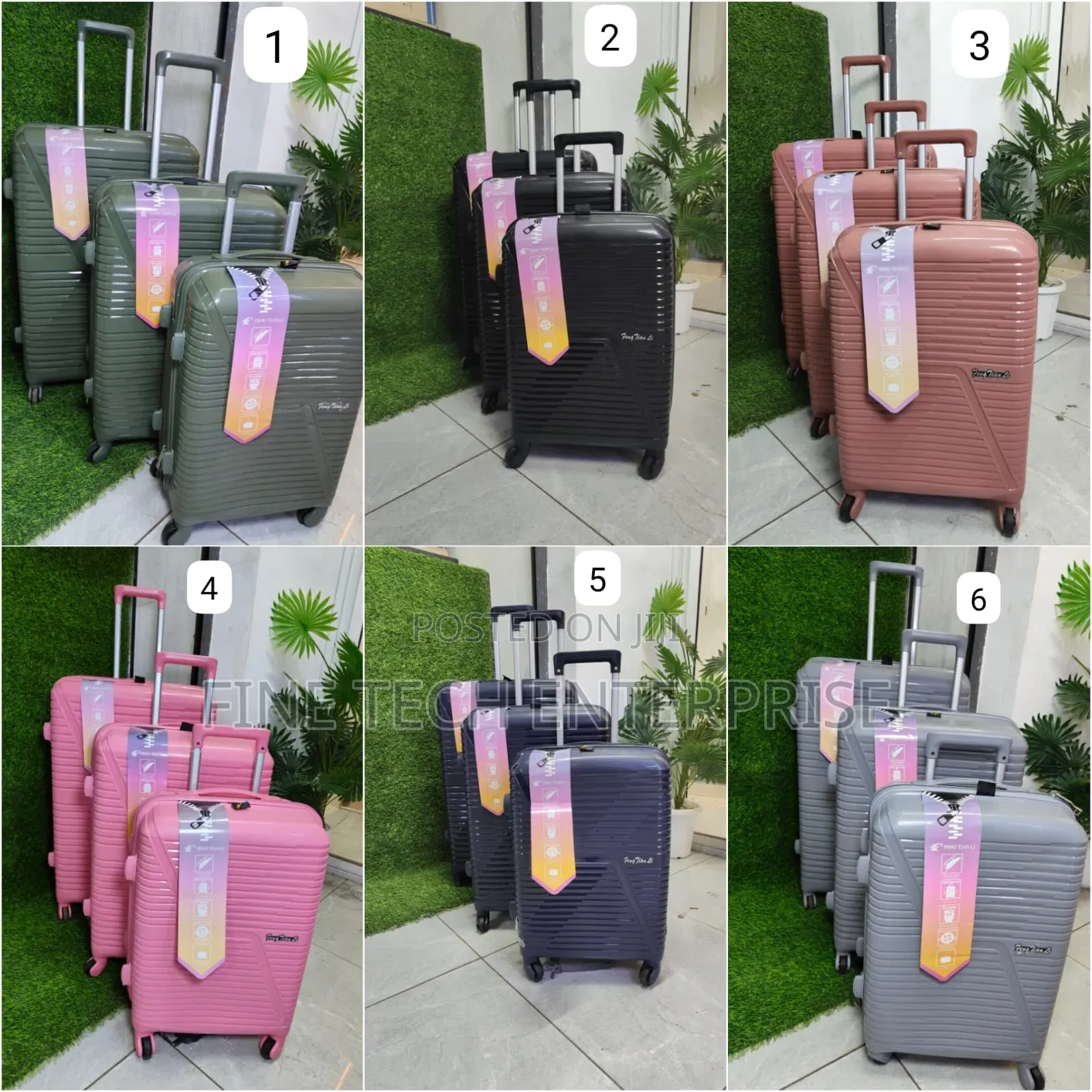 Unbreakable Rubber Suitcase Pp