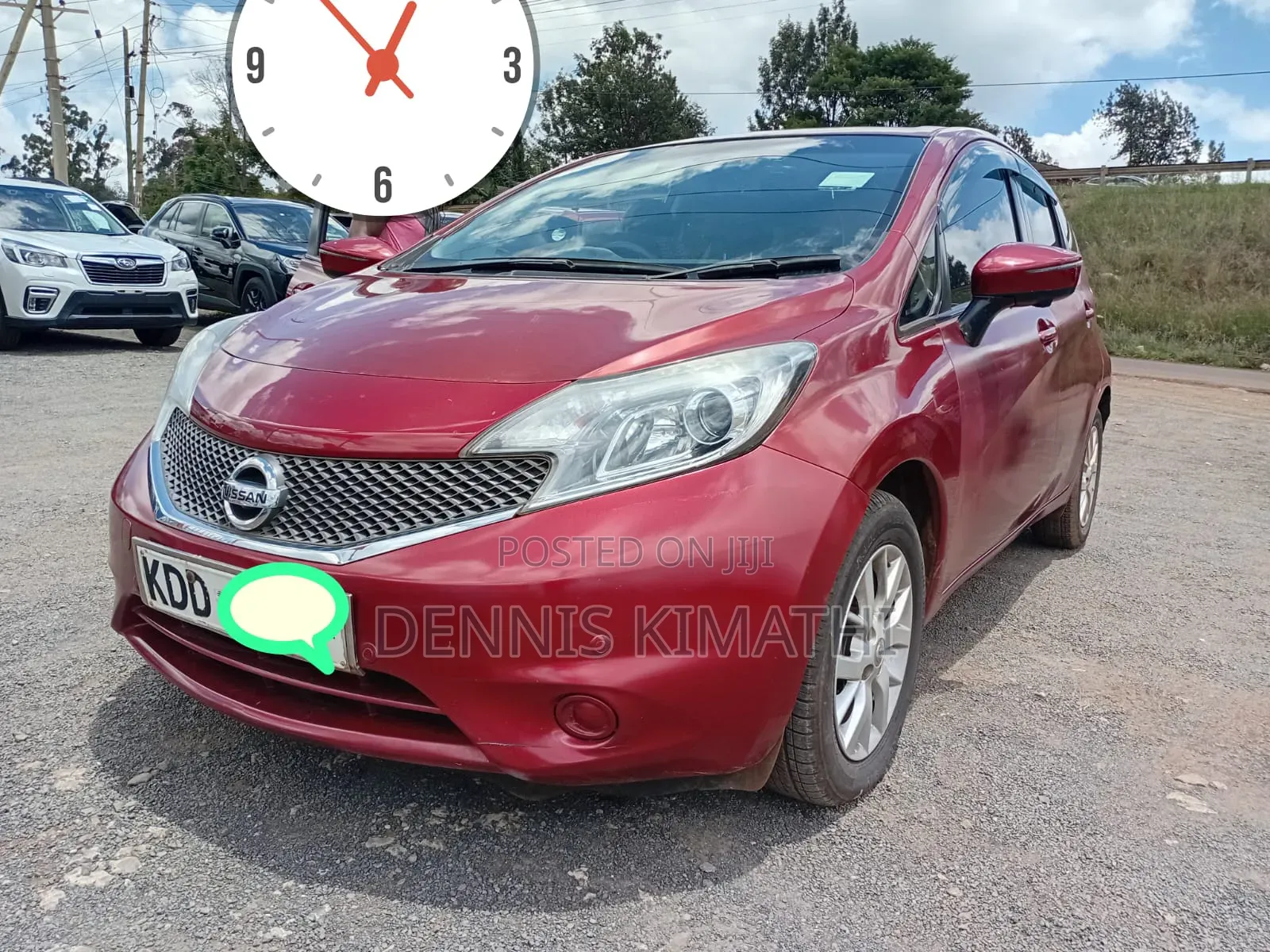 Nissan Note 1.2 Petrol 2015 Red