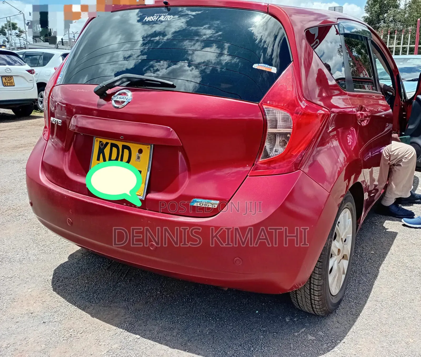 Nissan Note 1.2 Petrol 2015 Red