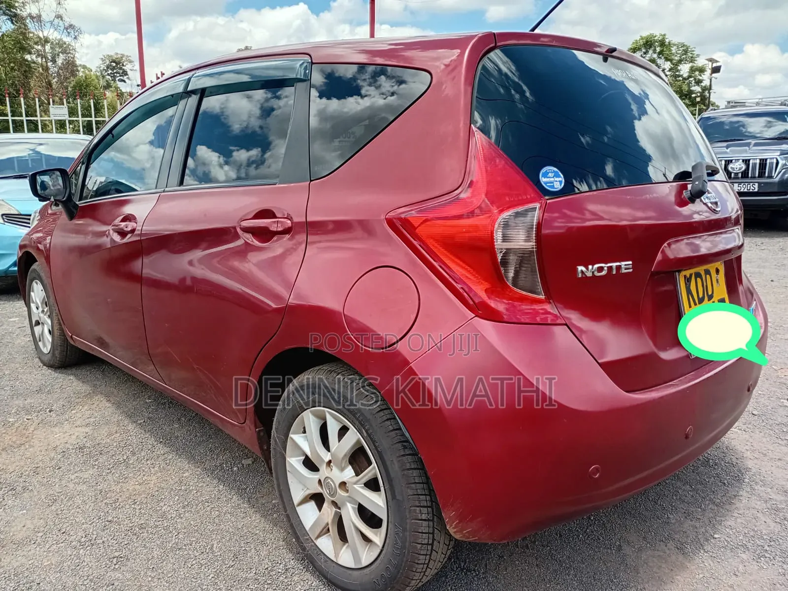 Nissan Note 1.2 Petrol 2015 Red