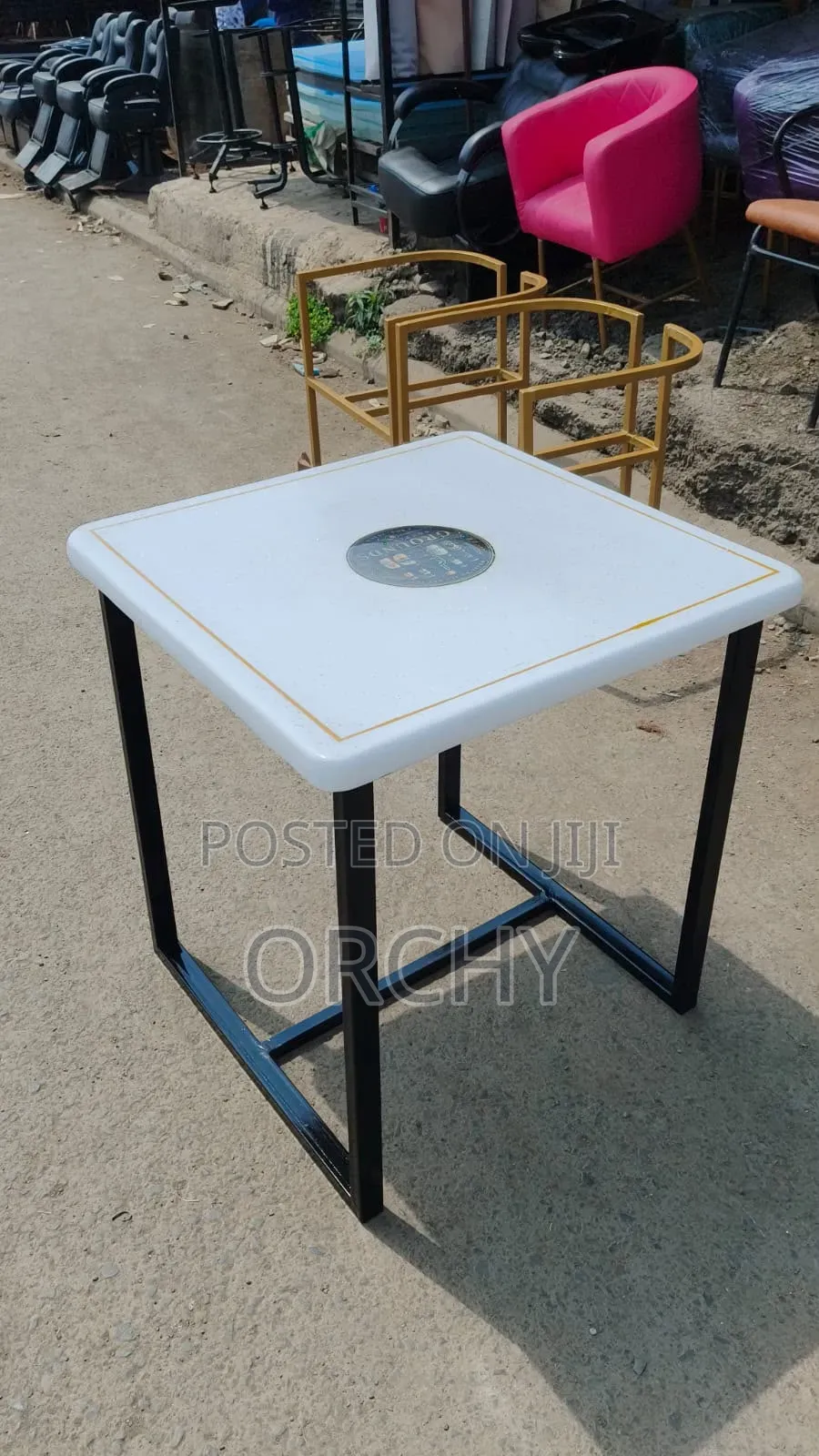 Marble Top Restaurant Table