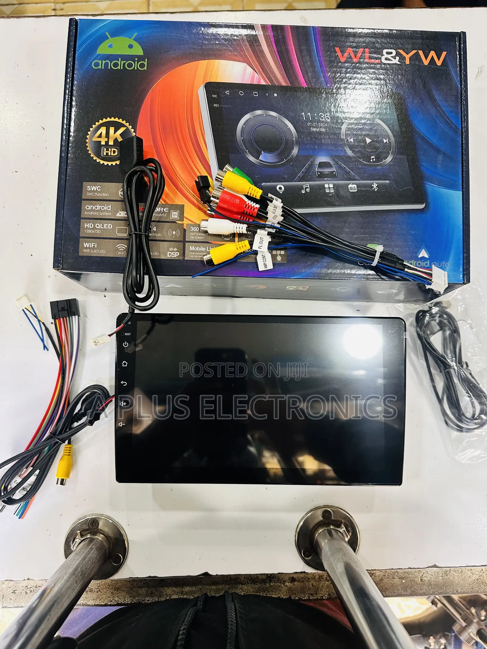 9 Inch Android Radio (4+64gb) With Fan | Smart Android Car Stereo