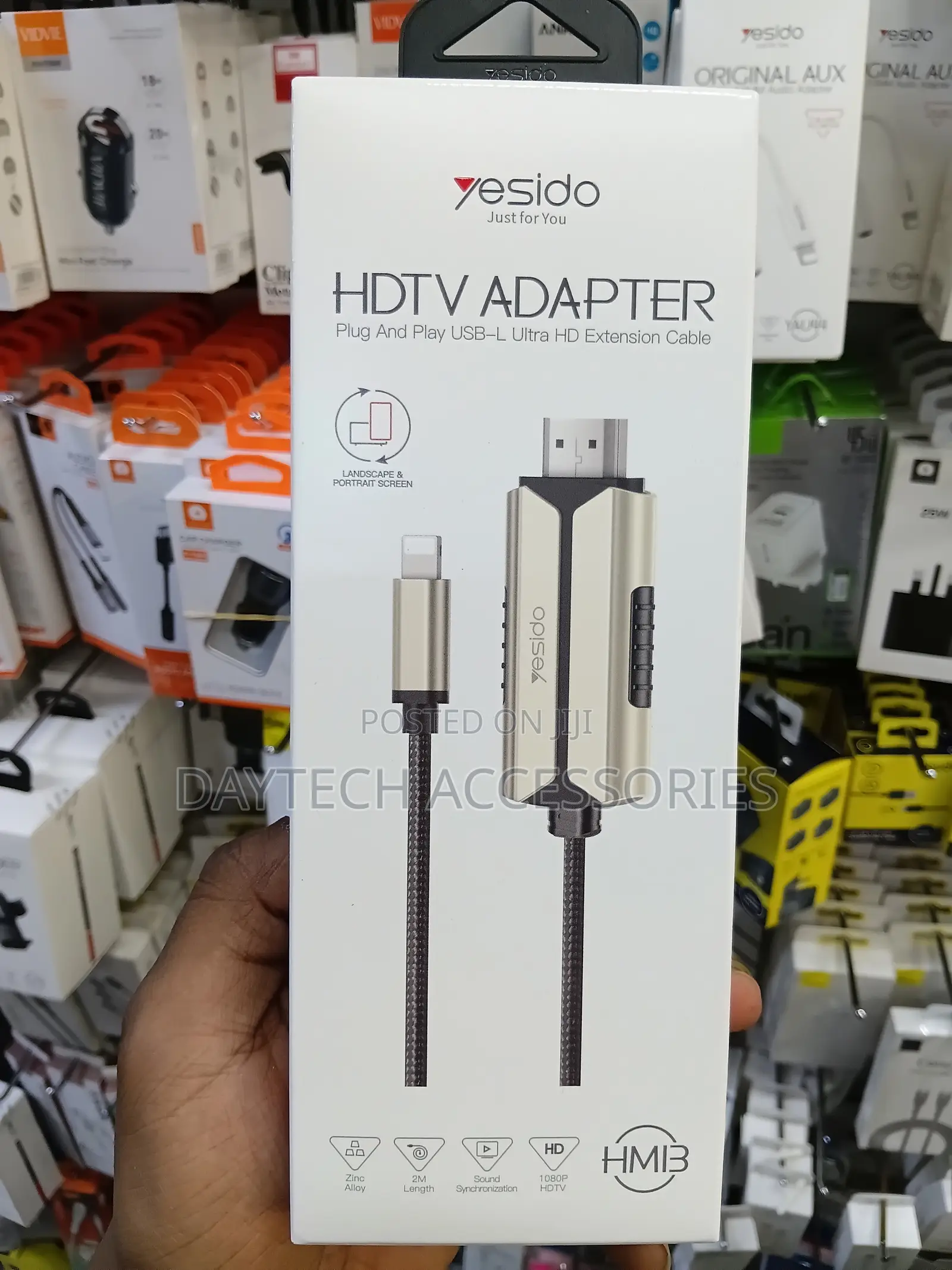 Yesido HM13 Lightning to HDMI HDTV Adapter Cable.