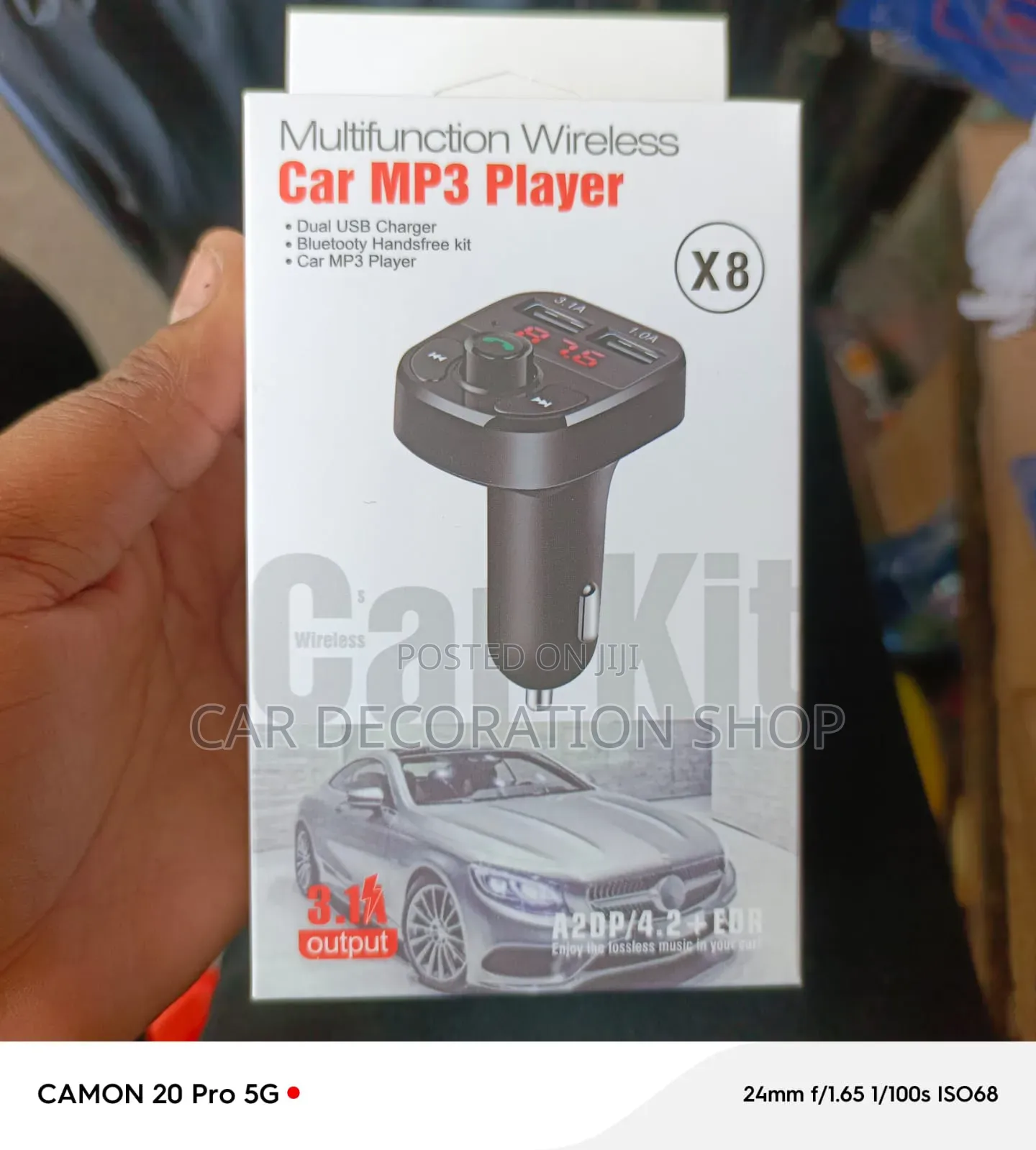 X8 Multifunction Wireless Car Mp3 Player With FM Transmitter,USB Port