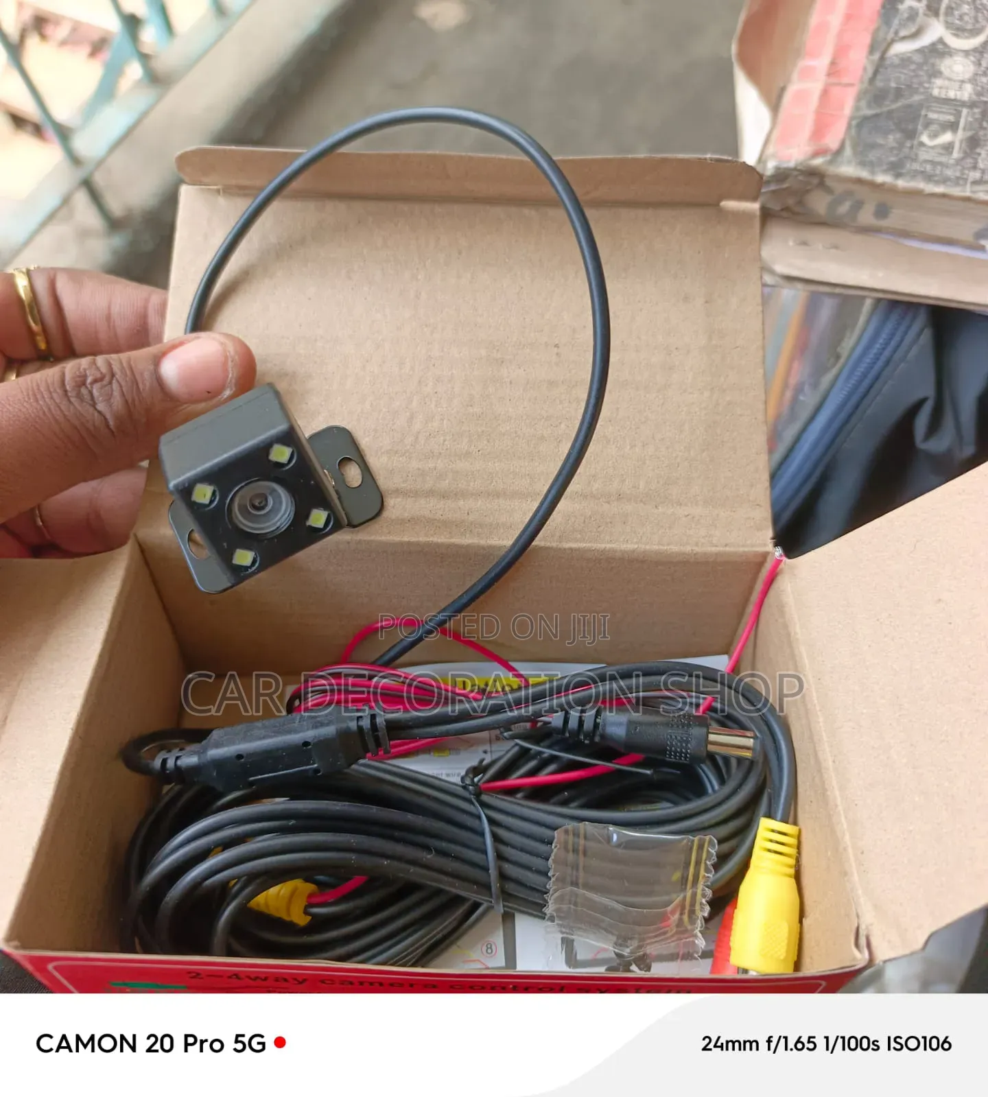 4led Waterproof Car Back Up Reverse Parking Camera Kit With Wiring