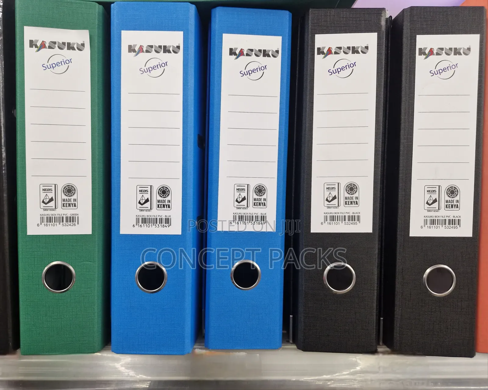 Kasuku PVC Box File 10pcs.