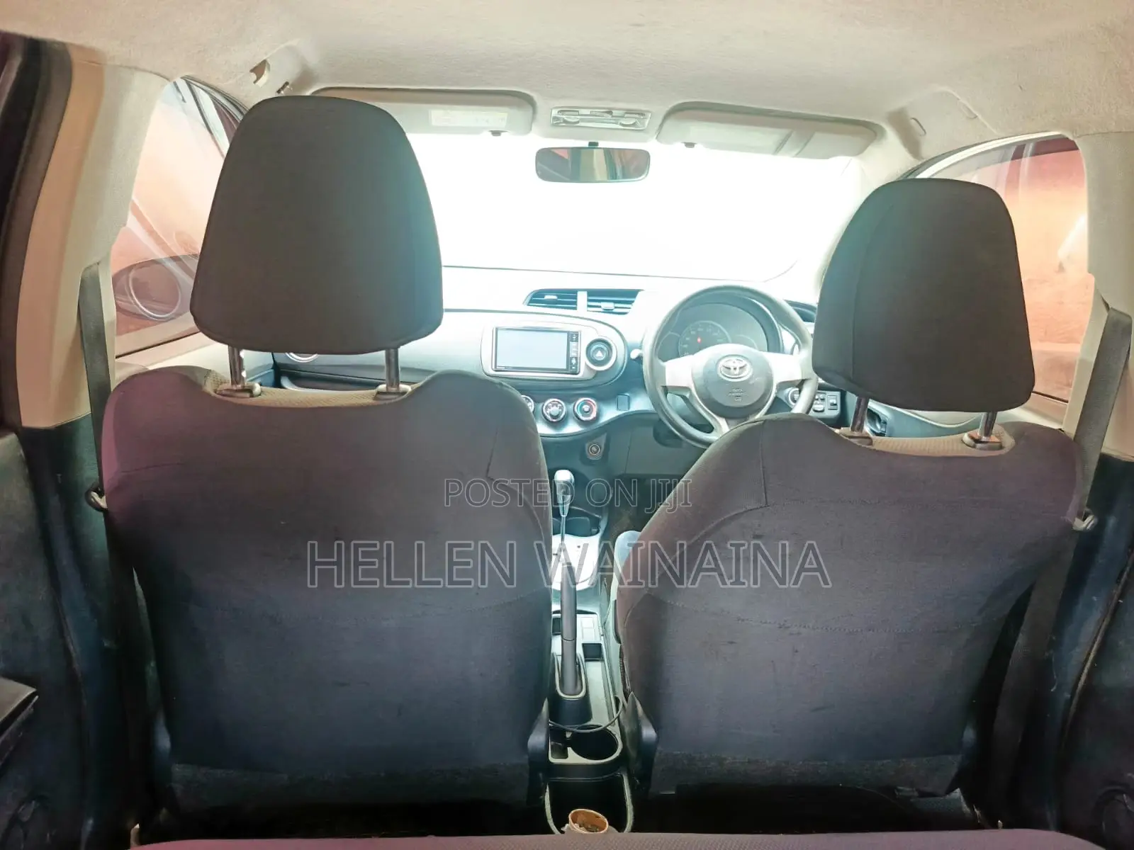 Toyota Vitz 2012 Black