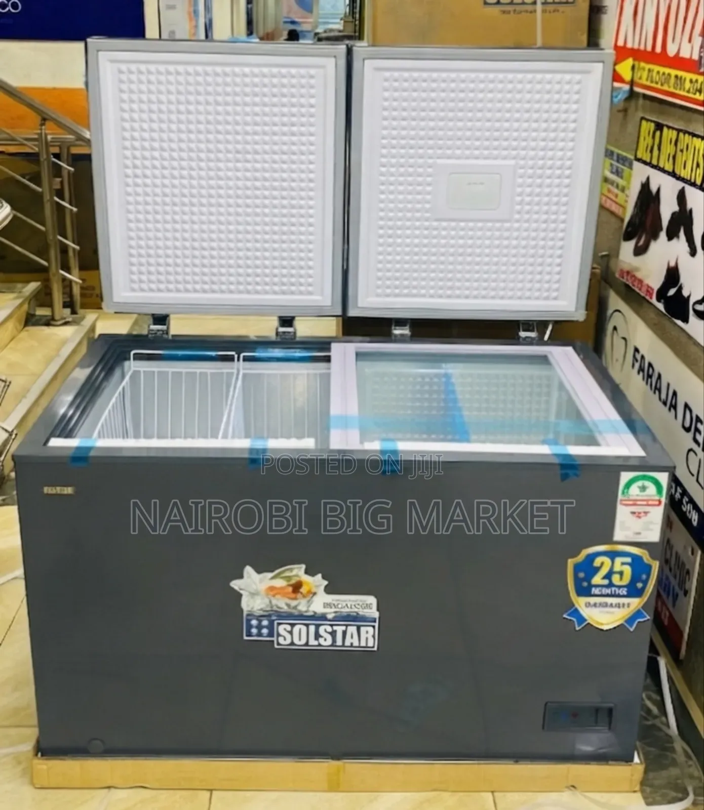 Solstar 282L Chest Freezer CF399ECSGSLBSS