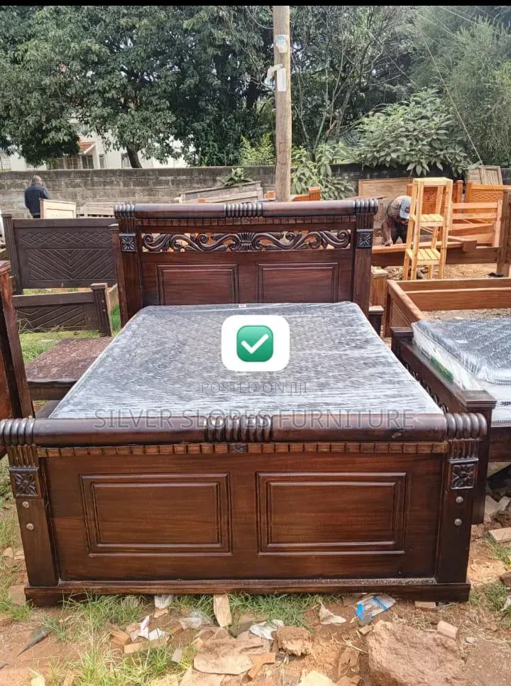 5by6 Mahogany Bed