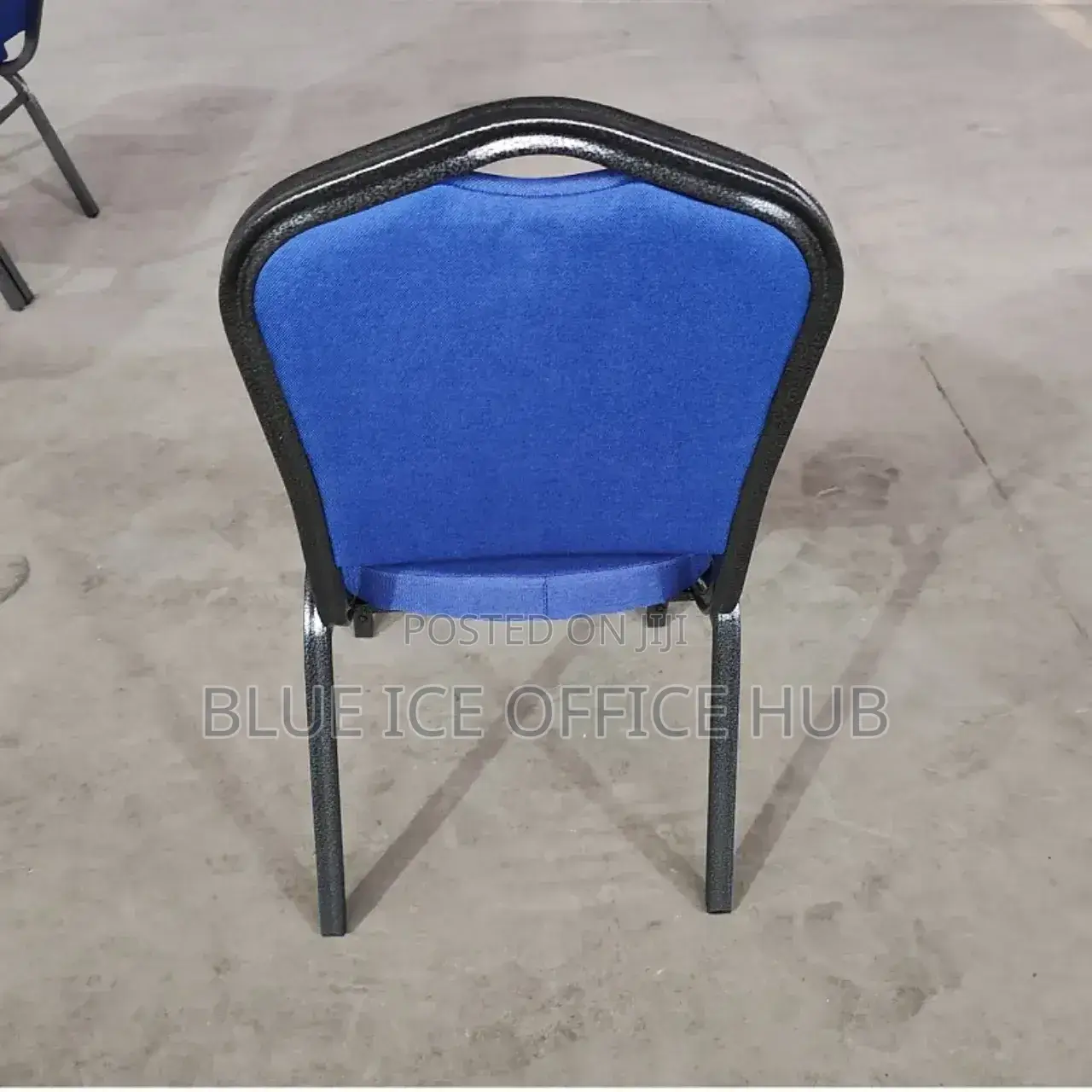 Banquet Chair – Padded Event Conference Chair | Blue Fabric