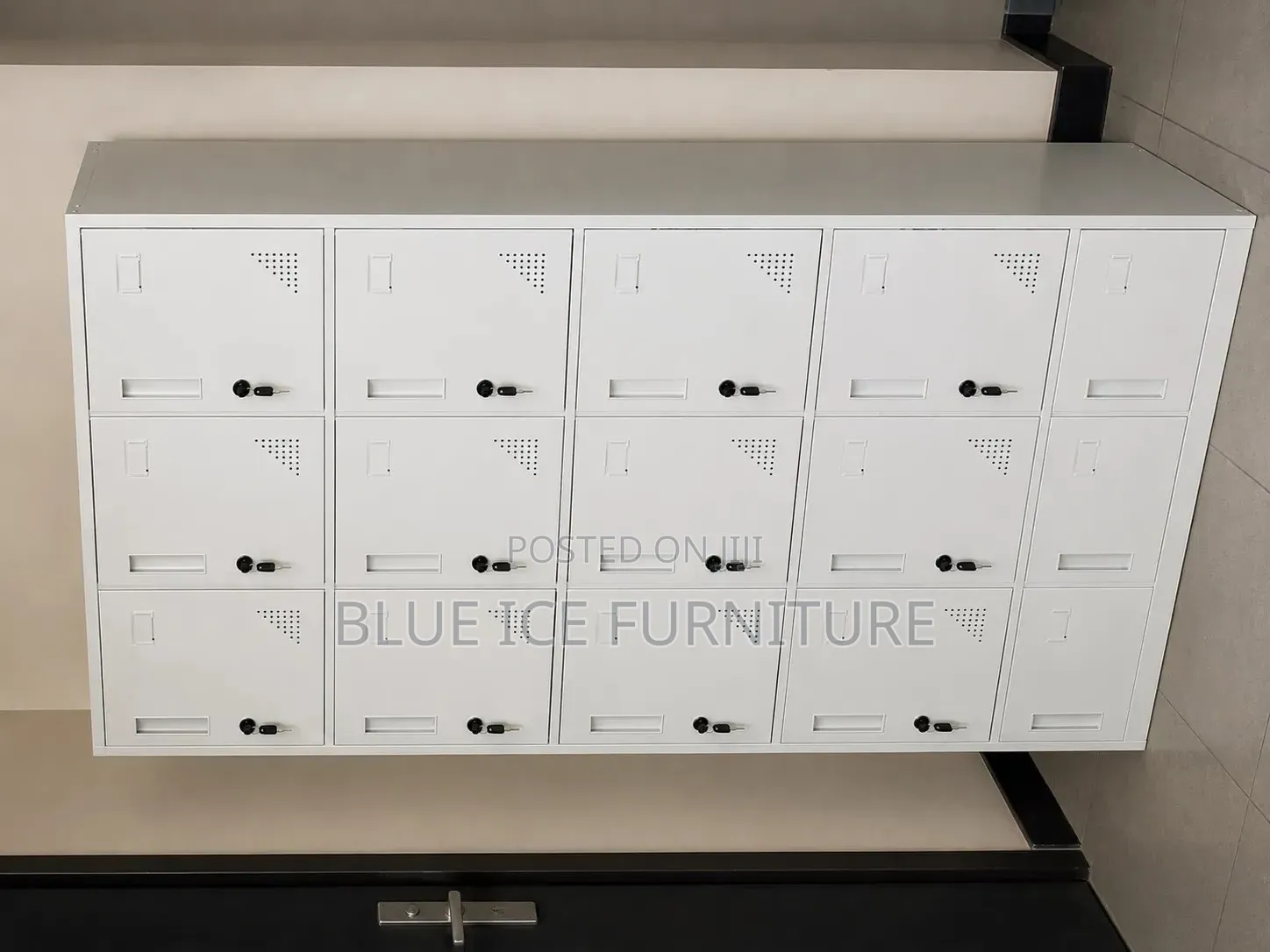 15 Door Steel Locker Cabinet