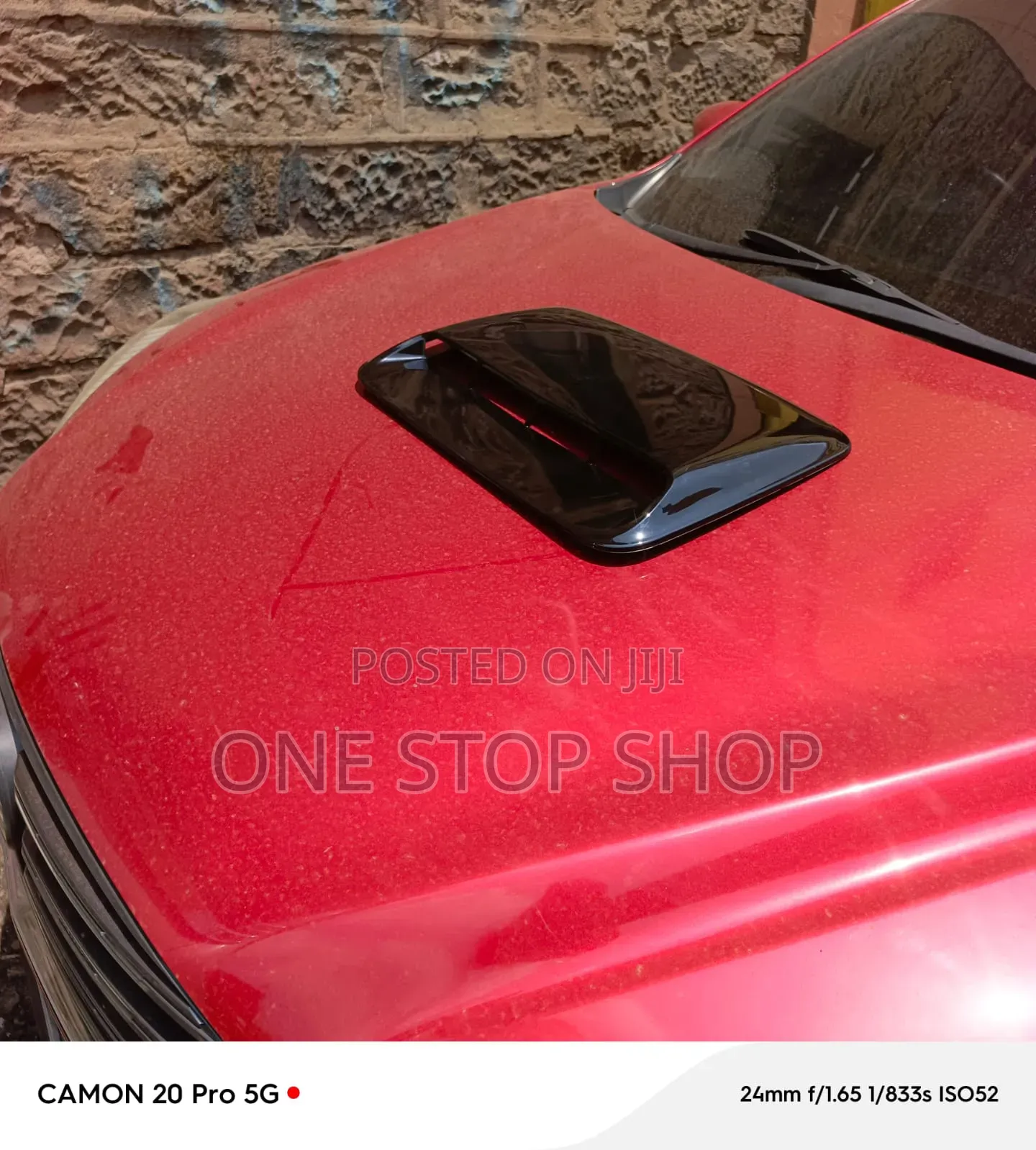 Universal Exterior Styling Decorative Car Hood Scoop Bonnet Cover