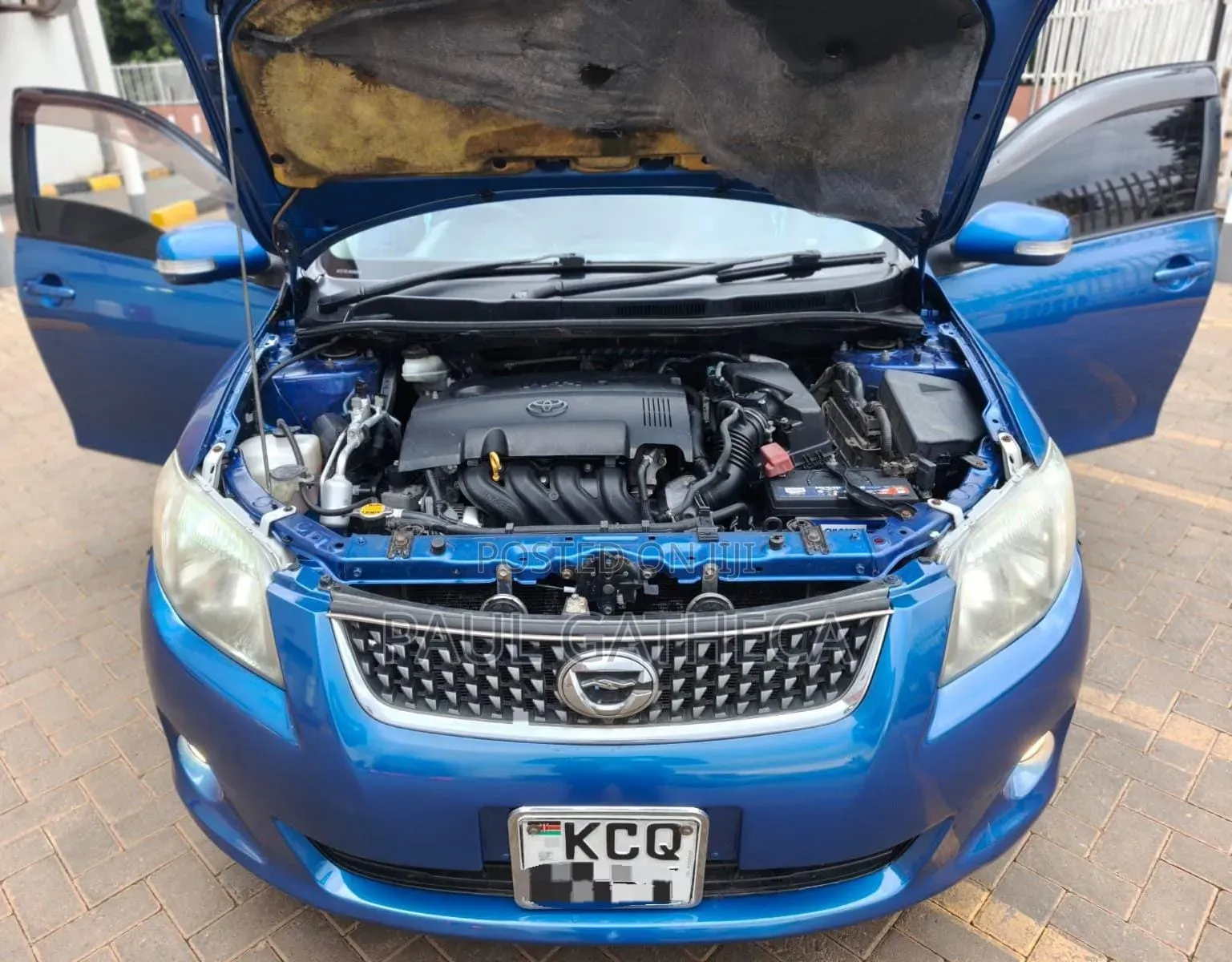 Toyota Corolla Fielder 2011 Blue